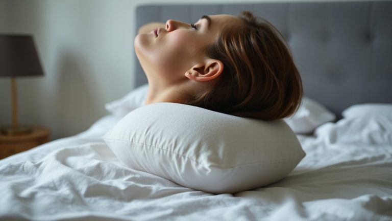 contoured pillow reduces headaches