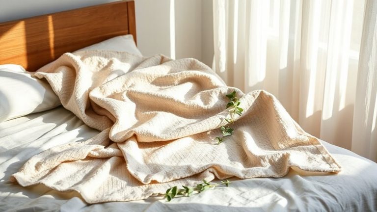 cool lightweight cotton blankets