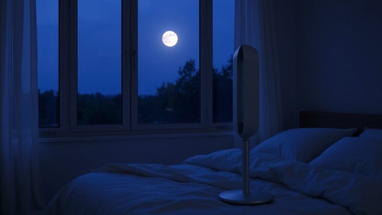 cool quiet bedroom fans