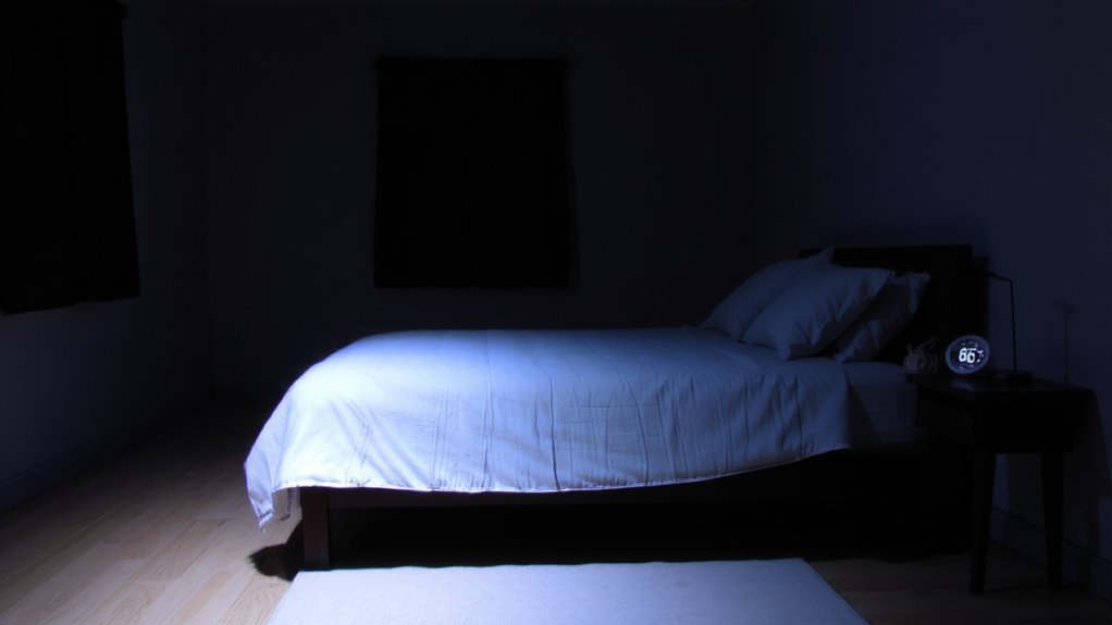 cool quiet controlled bedroom environment