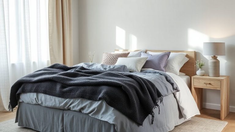 cool toned bedding serenity