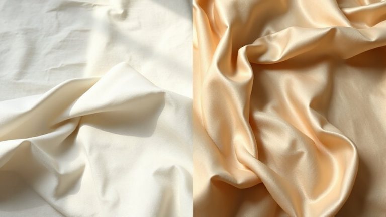 cotton vs silk satin