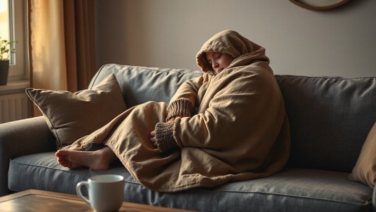 cozy adult wearable blankets