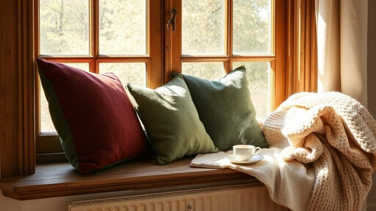 cozy book reading pillows