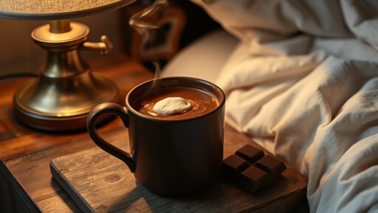cozy cocoa for sleep