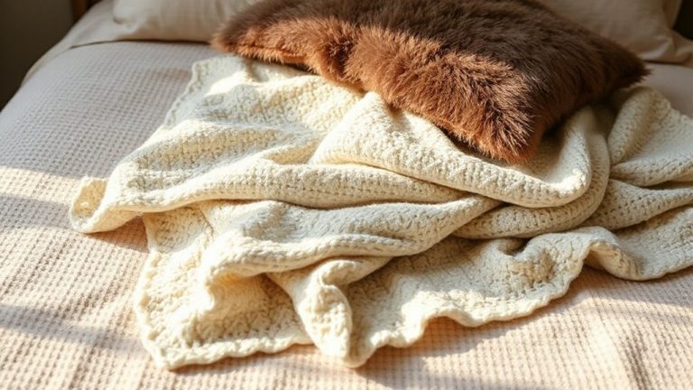 cozy layered bedroom texture