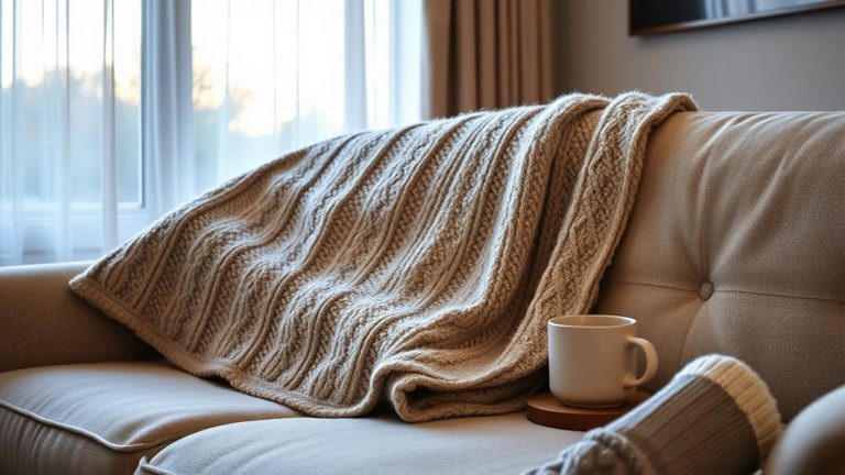 cozy machine washable heated throws