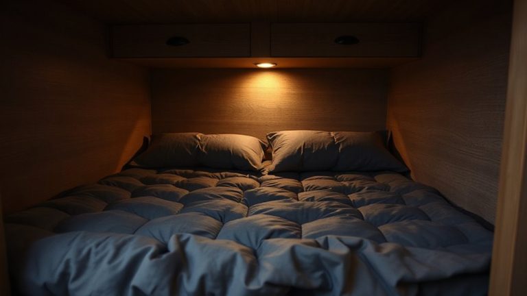 cozy rv bunk comfort