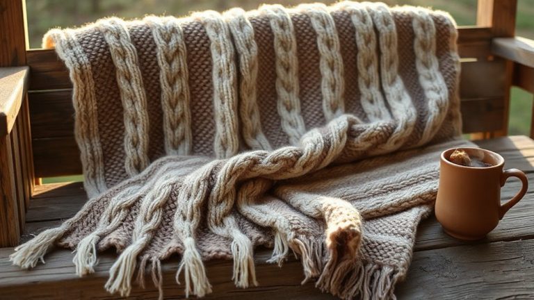 cozy soft knit warmth