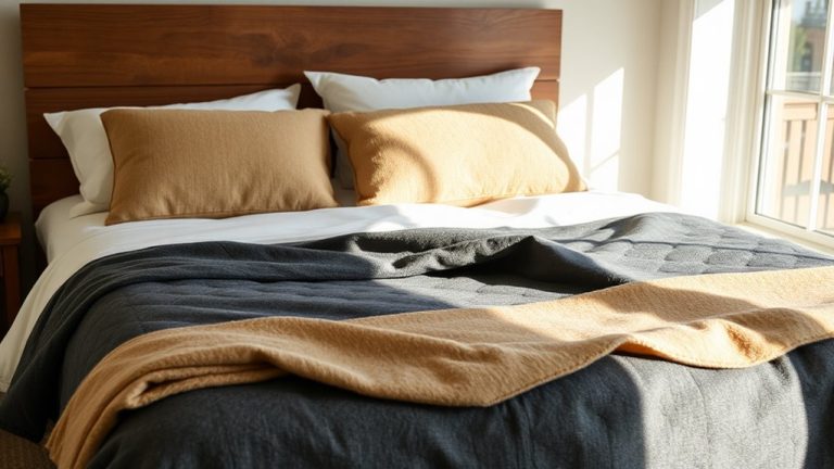 cozy stylish bed coverlets