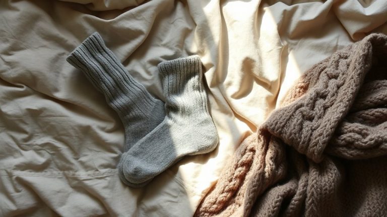 cozy warm night socks