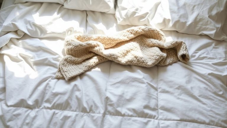 crisp cotton knit down alternative