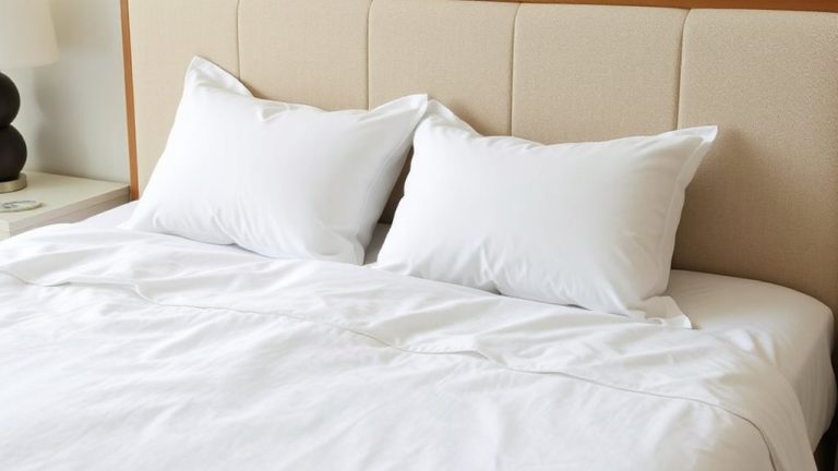 crisp cotton poplin pillowcases