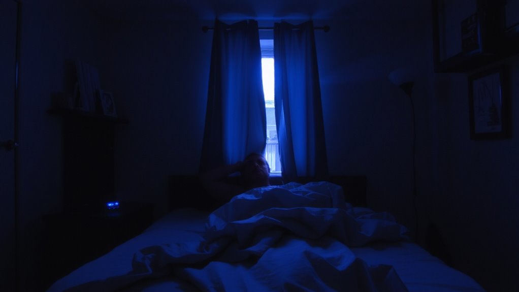 delayed melatonin disrupts early sleep