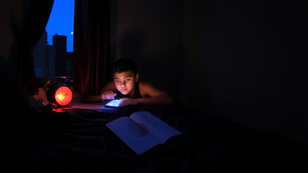 delayed melatonin release in teens