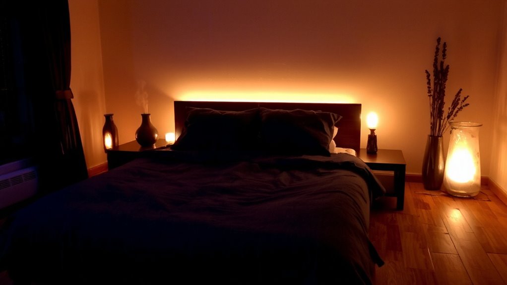 dim lights for healing sleep