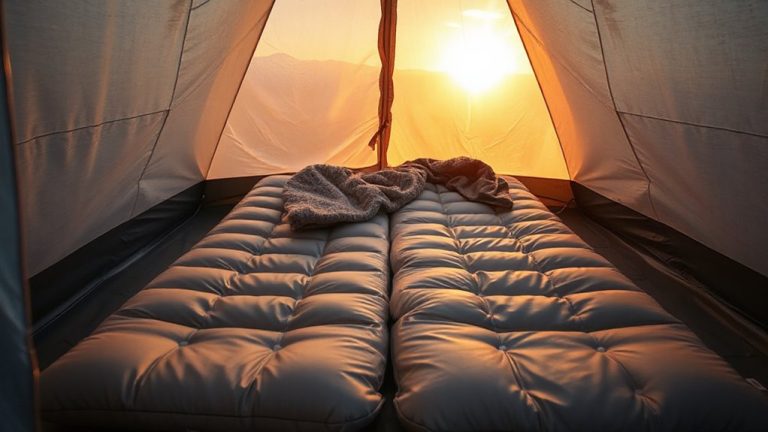 double sleeping pads for couples