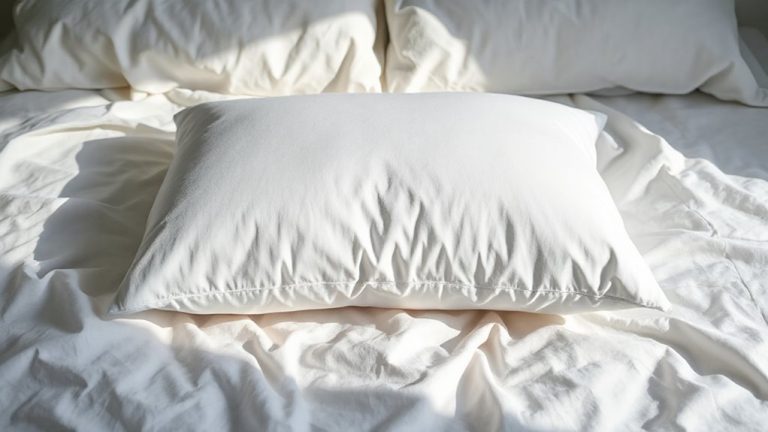 down feather pillow comfort