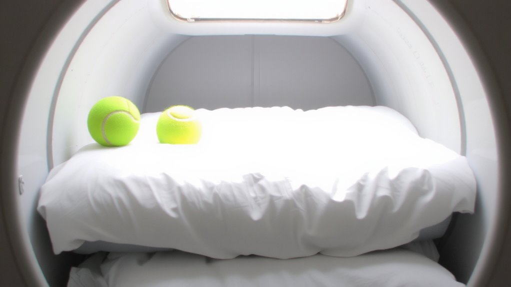 dry with tennis balls