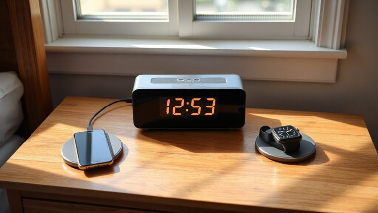 dual alarm clock radios