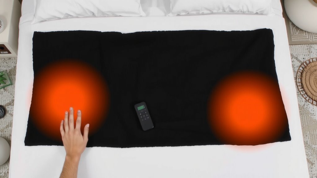dual control heated comfort