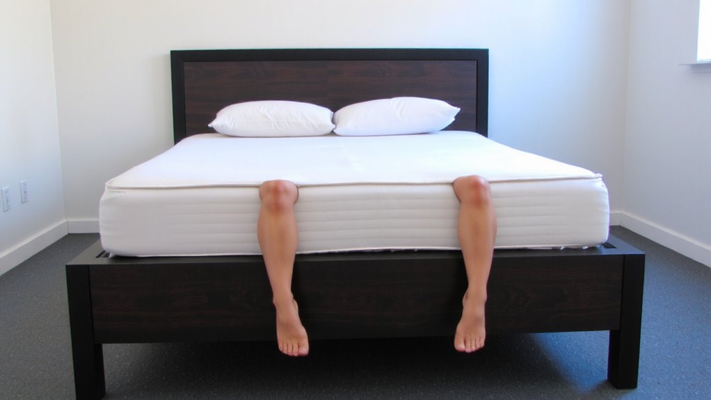 elevate knees for circulation