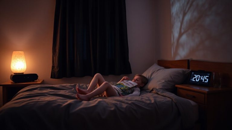 establish consistent bedtime routine