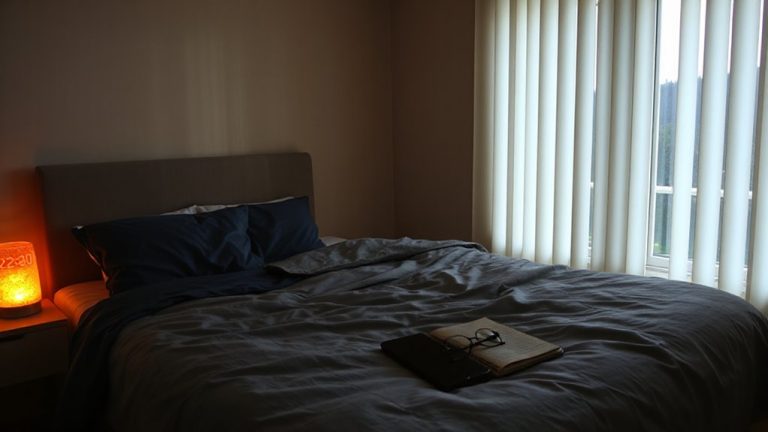 establish consistent sleep schedule