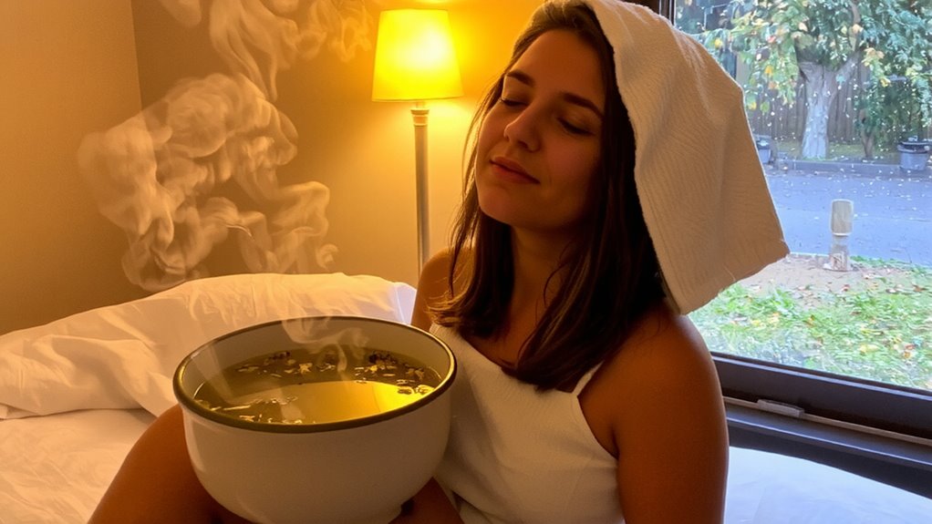 evening chamomile steam timing