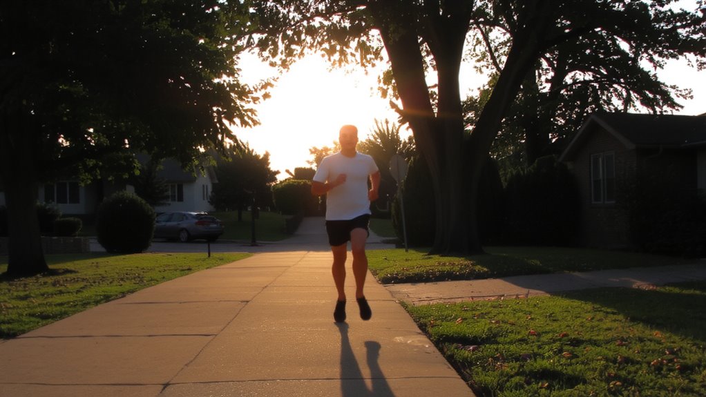 evening exercise shifts circadian rhythm