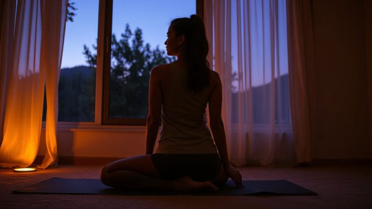 evening flexibility aids sleep