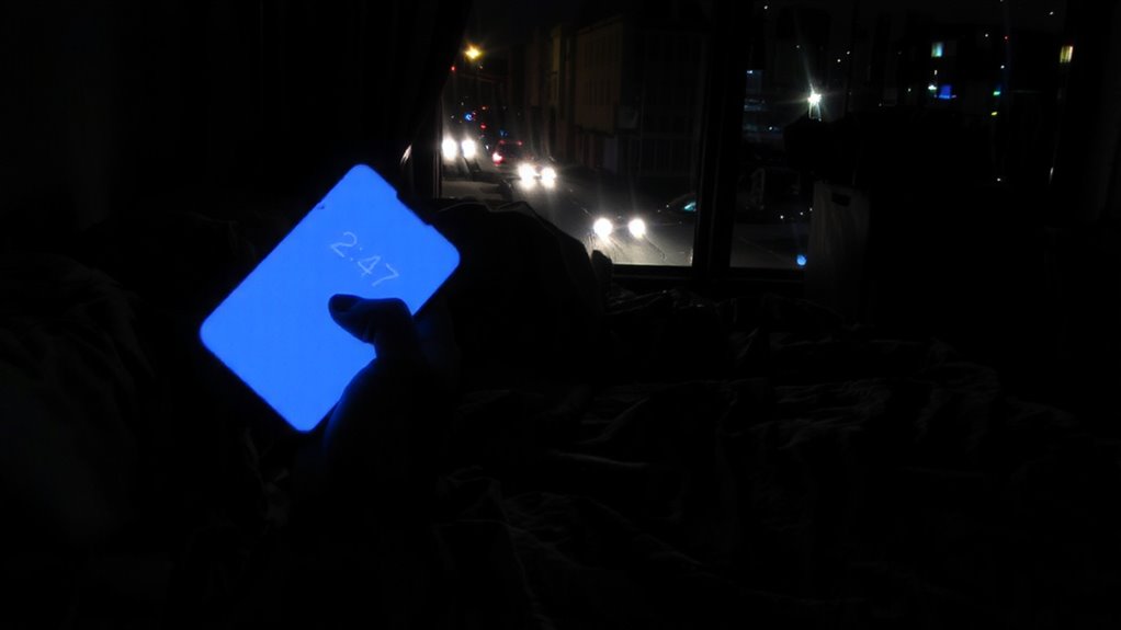 evening light worsens sleep delay