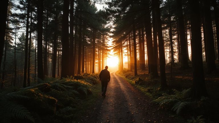 evening nature walks reduce sleep anxiety