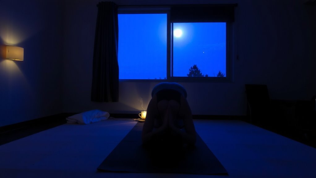 evening yoga improves sleep