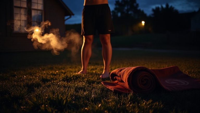 exercise regulates sleep temperature
