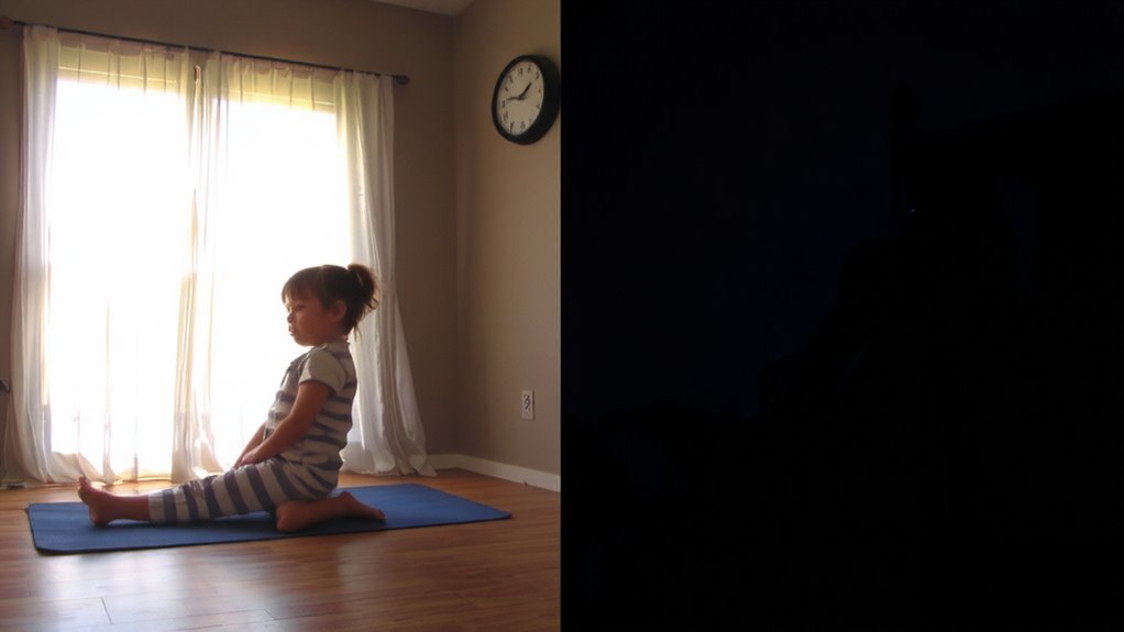 exercise timing affects sleep