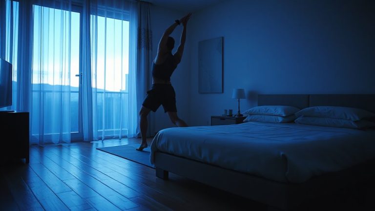 exercise timing and sleep