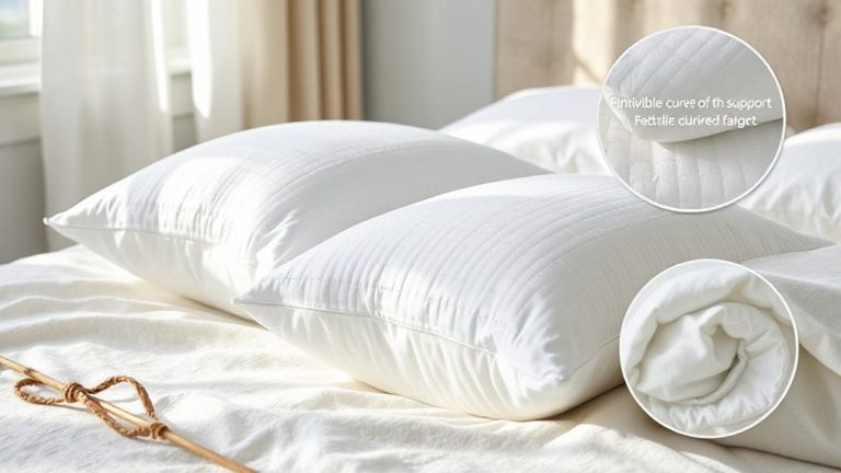 firm bed pillows
