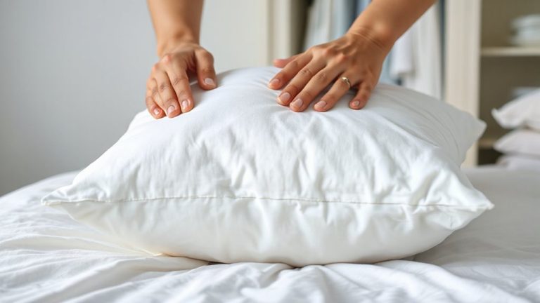 fluff and maintain pillows