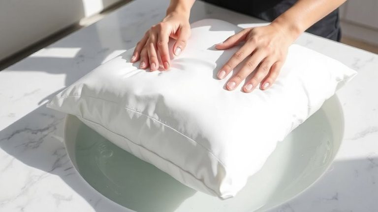 gel infused pillow care
