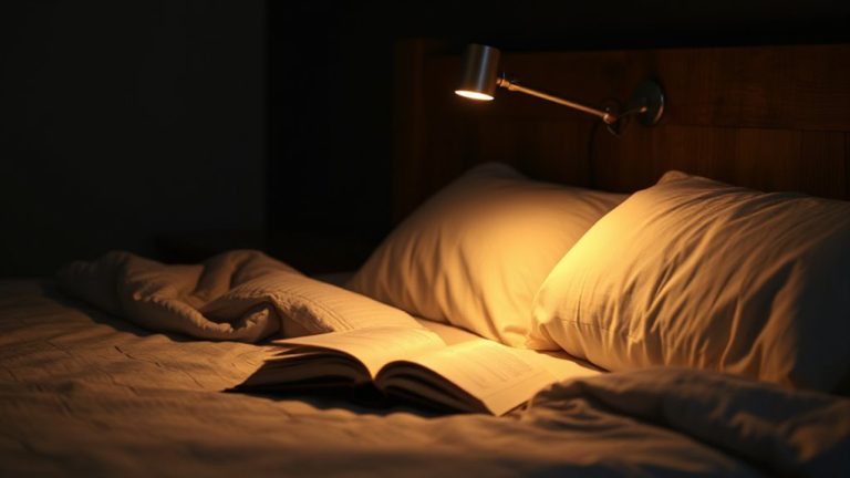 hands free bed reading lights