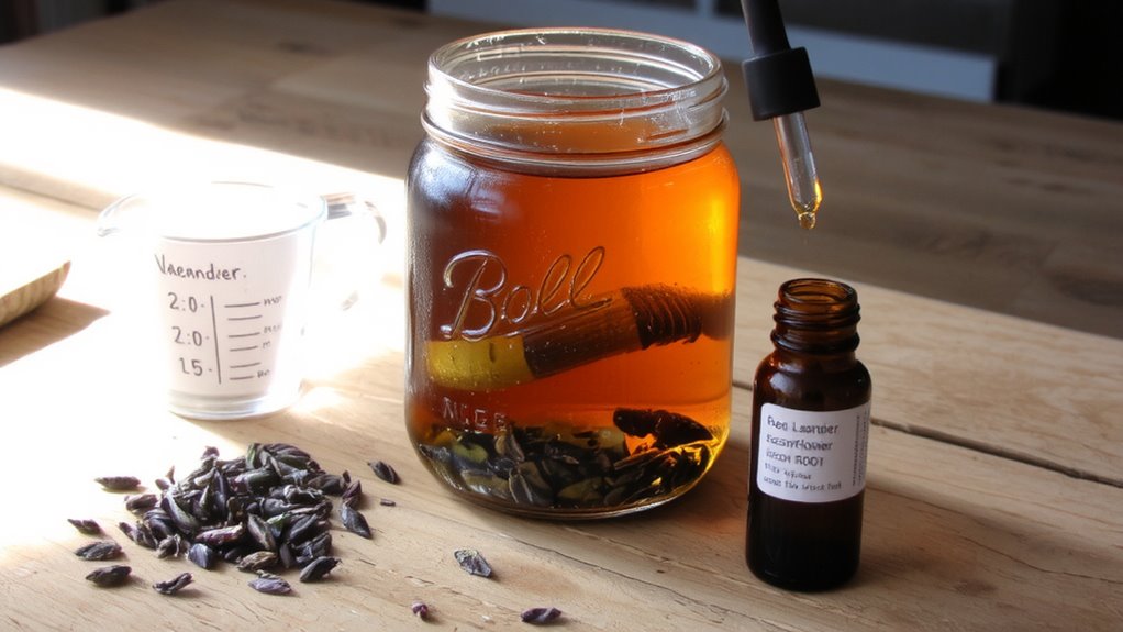 herb to alcohol ratio matters