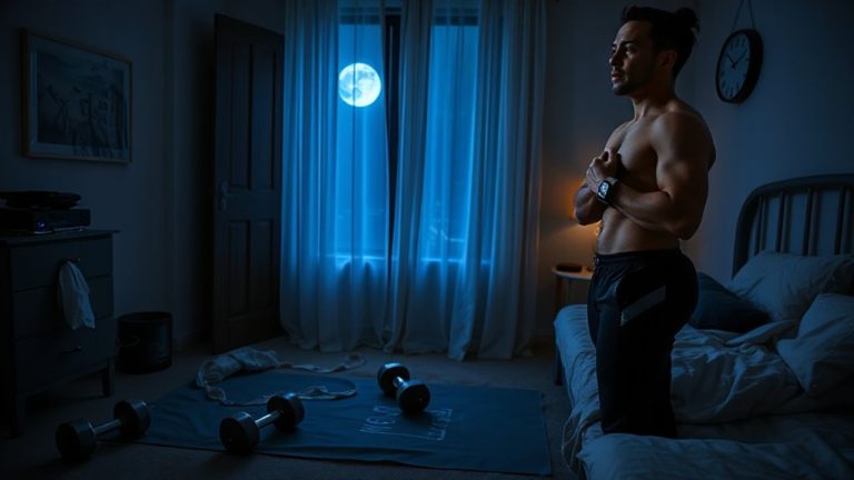 hiit disrupts sleep timing