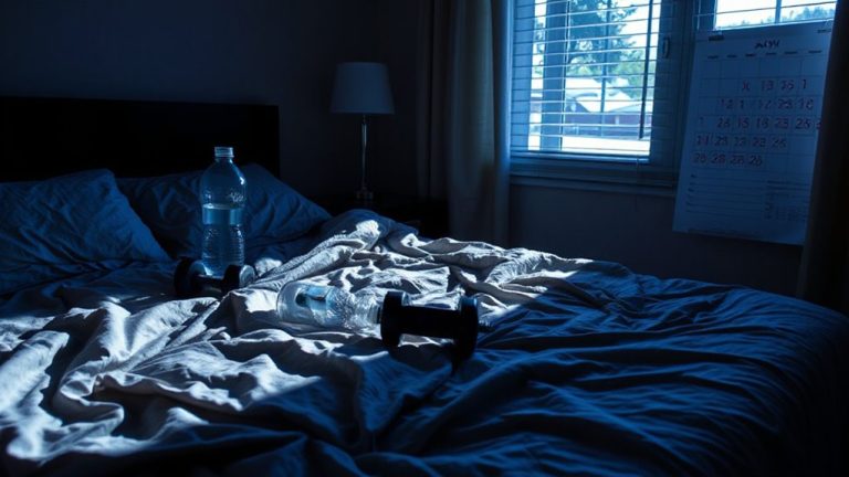 inconsistent workouts disrupt sleep