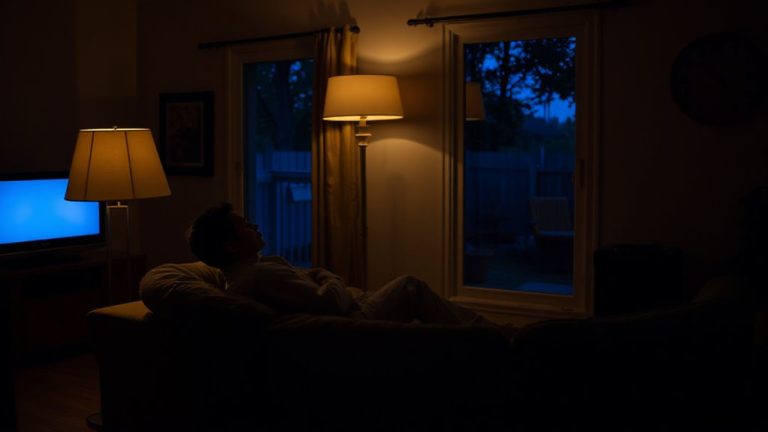indoor lighting delays sleep