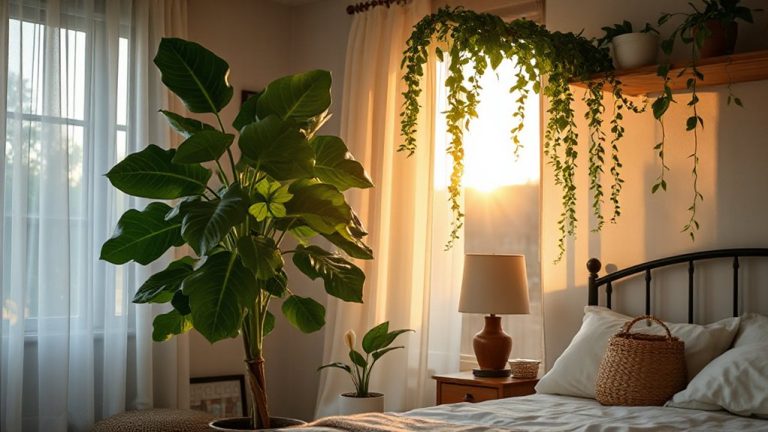 indoor plants enhance sleep quality