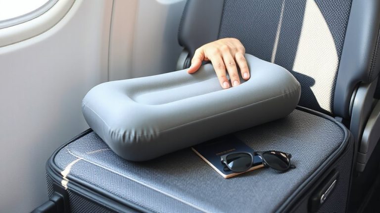 inflatable wedge pillow travel