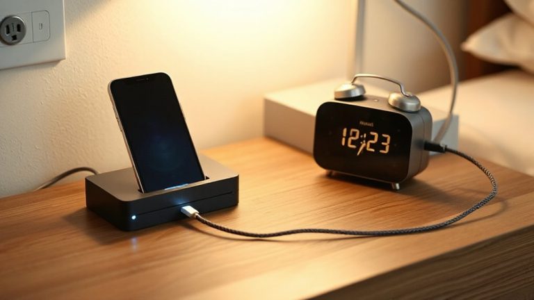 iphone charger alarm clocks