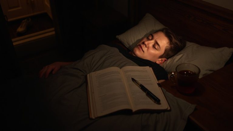 journaling improves sleep quality