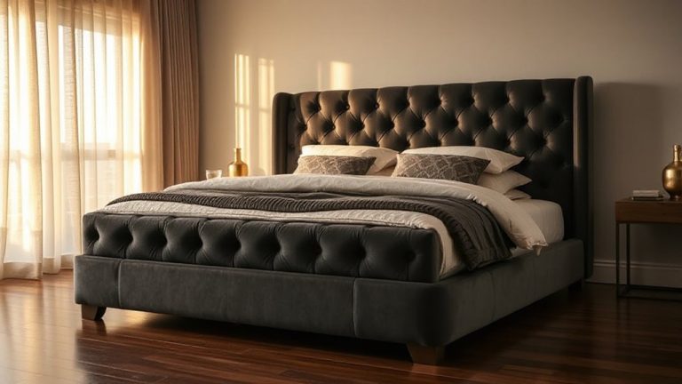 king bed frames for luxury sleep